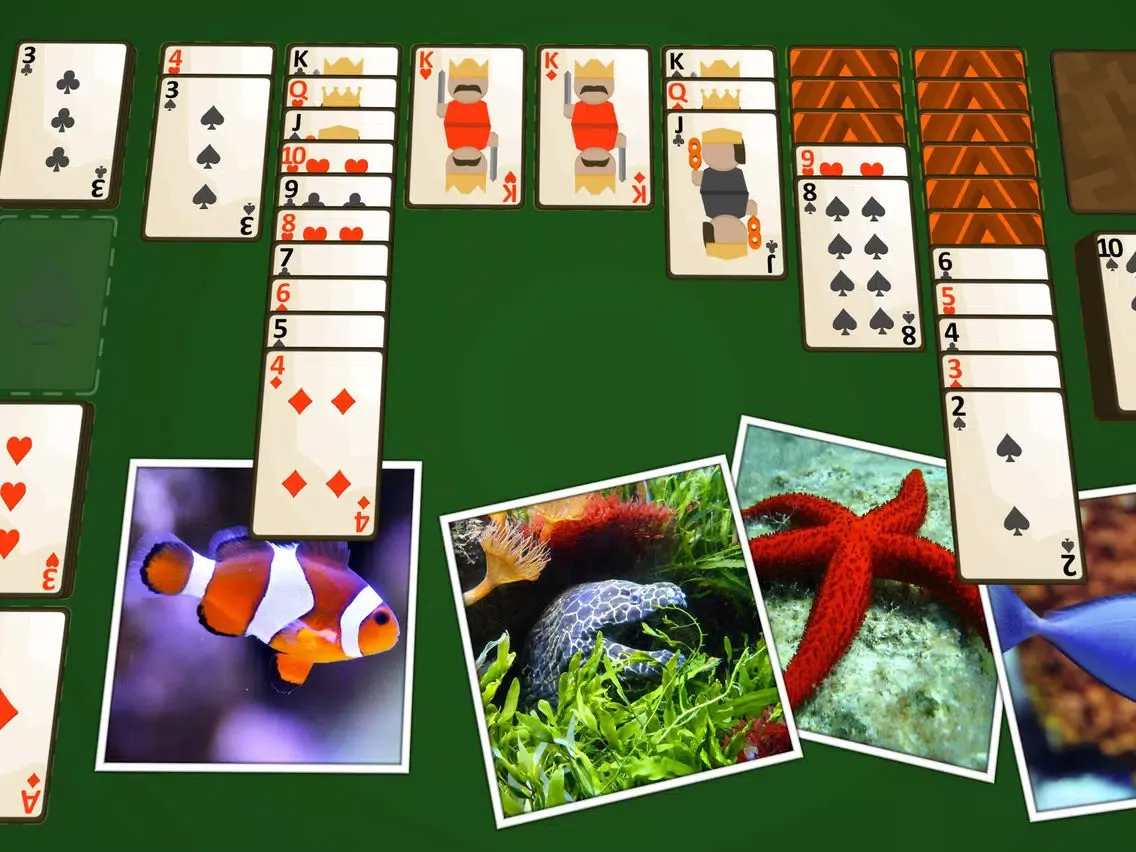 Solitaire Marine Life iPad  স্ক্রিনশট