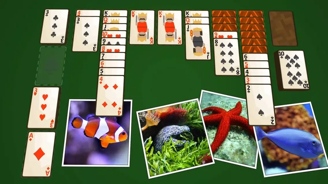 Solitaire Marine Life স্ক্রিনশট