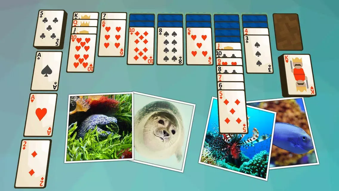 Solitaire Marine Life স্ক্রিনশট