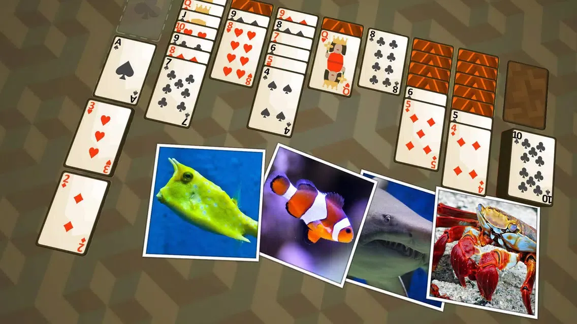 Solitaire Marine Life স্ক্রিনশট