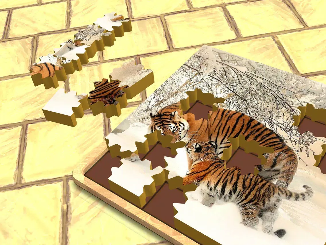 Tangkapan skrin Super Jigsaws Aesthetics iPad 