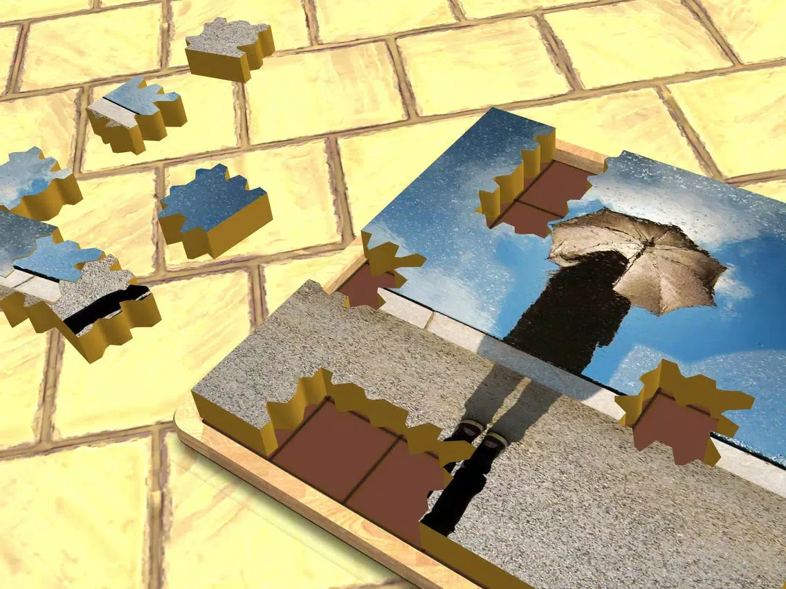 Tangkapan skrin Super Jigsaws Aesthetics iPad 