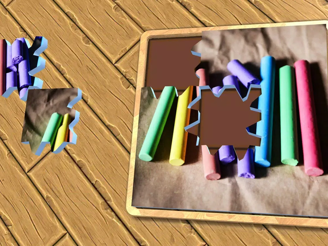 Tangkapan skrin Super Jigsaws Aesthetics iPad 