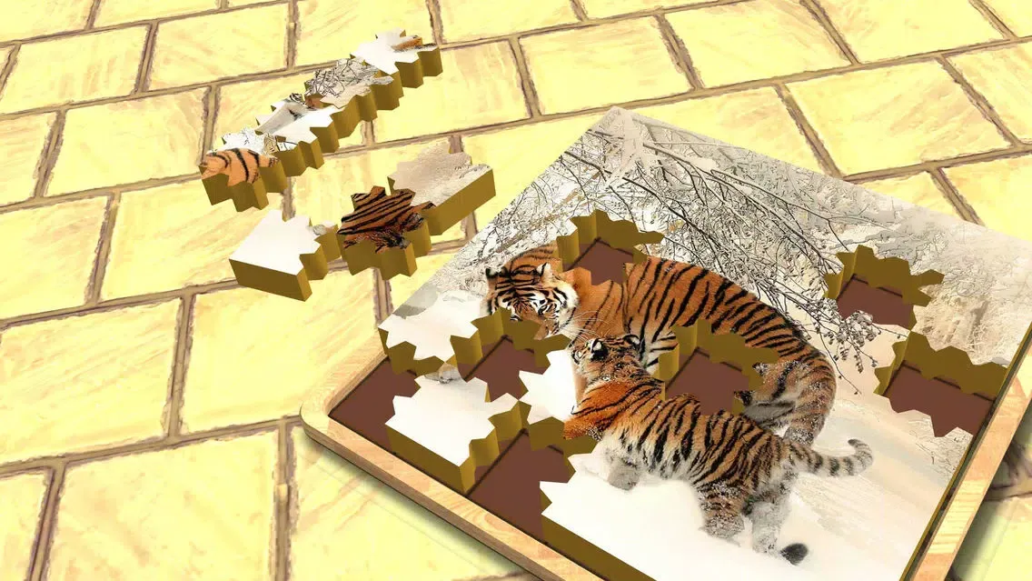 Tangkapan skrin Super Jigsaws Aesthetics
