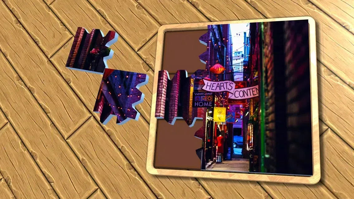 Tangkapan skrin Super Jigsaws Aesthetics
