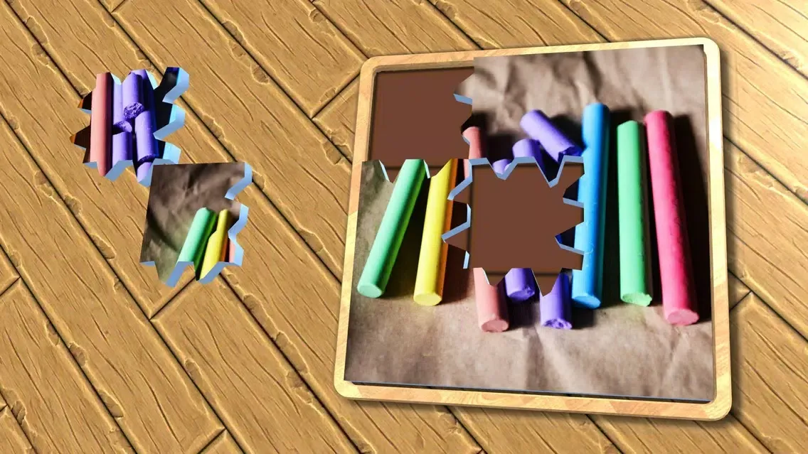 Tangkapan skrin Super Jigsaws Aesthetics