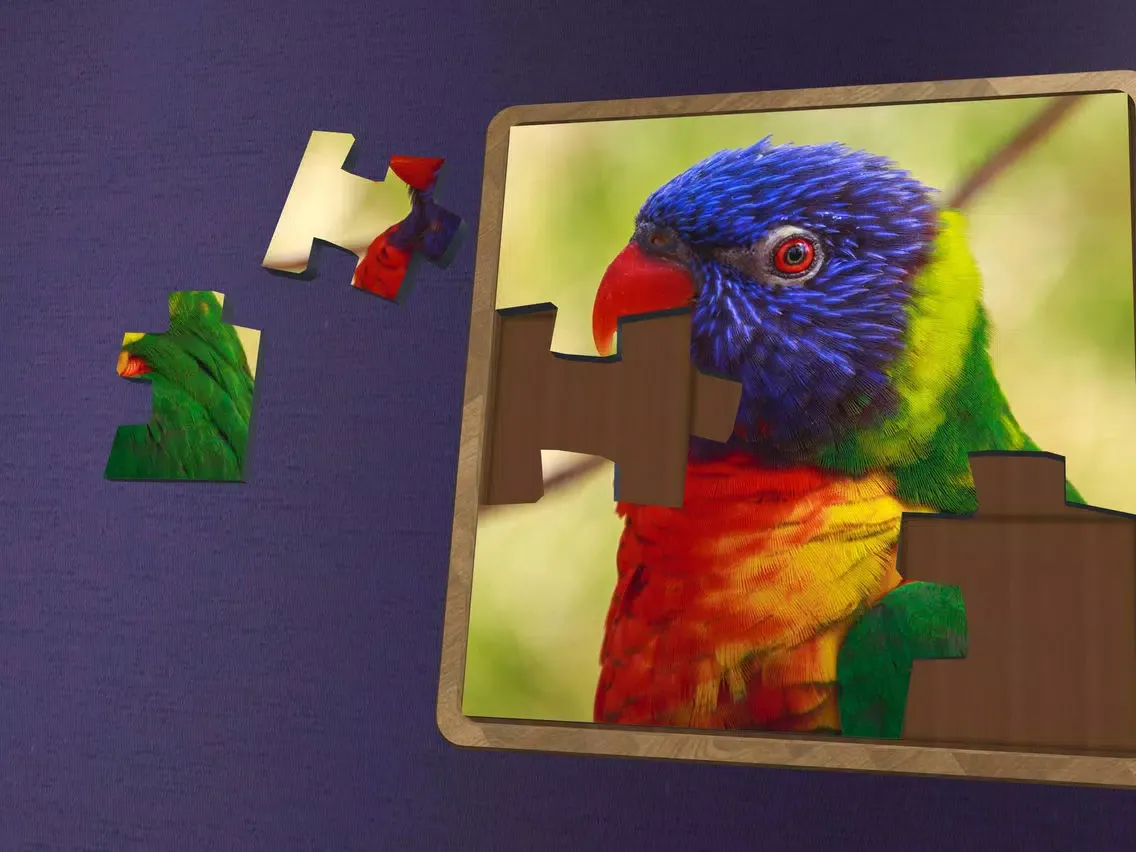 Super Jigsaws Birds iPad  Ekran Görüntüleri