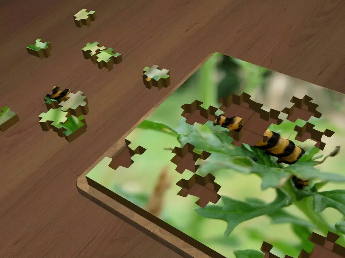 Tangkapan layar Super Jigsaws Bugs & Creatures iPad 