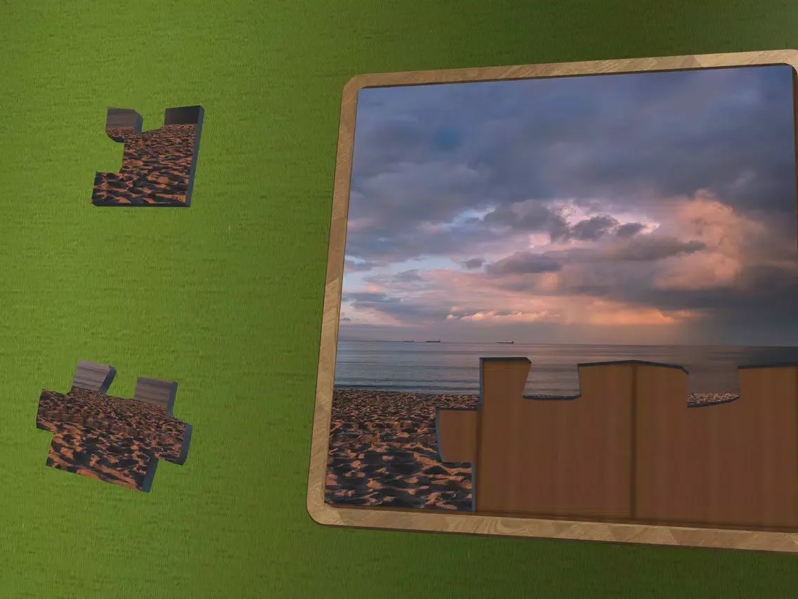 Super Jigsaws Clouds iPad 應用截圖