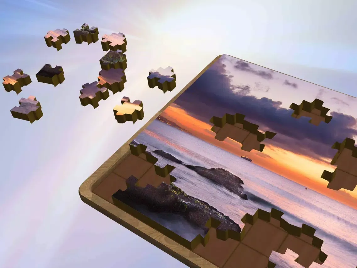 Super Jigsaws Clouds iPad 應用截圖