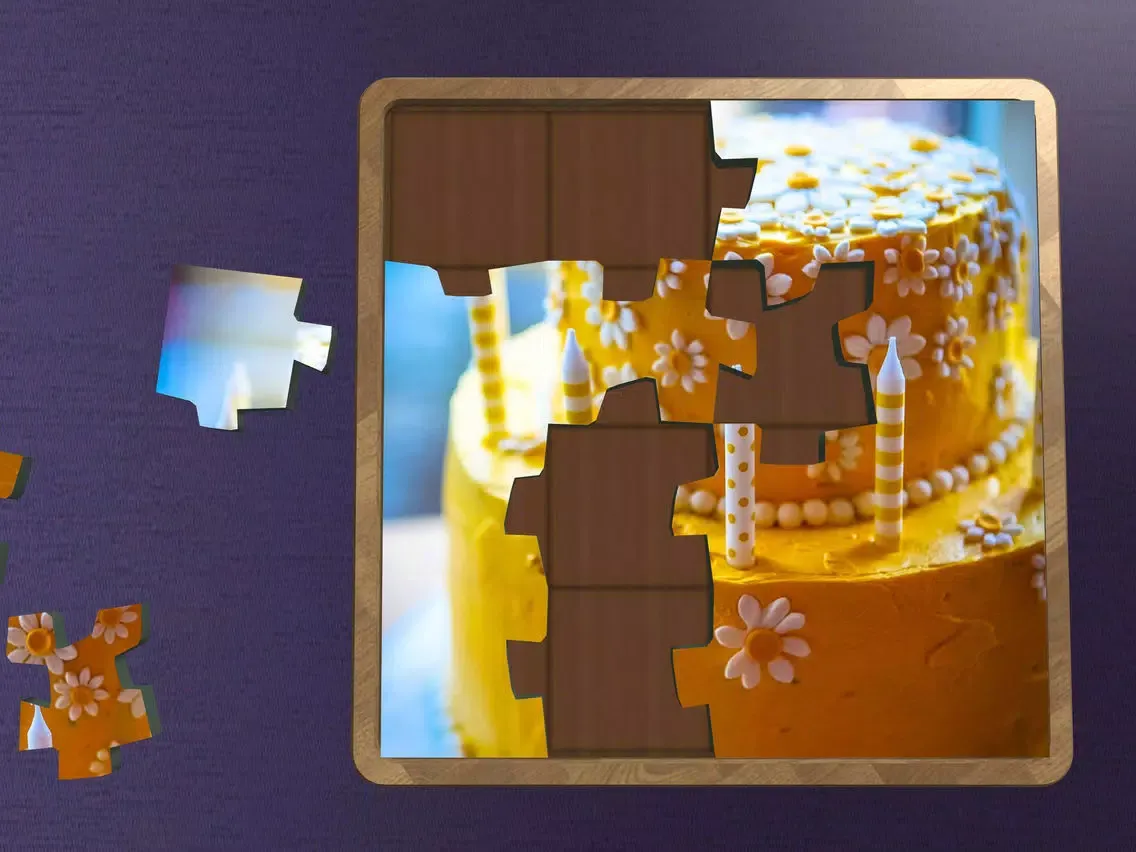 Super Jigsaws Flower Art iPad  スクリーンショット