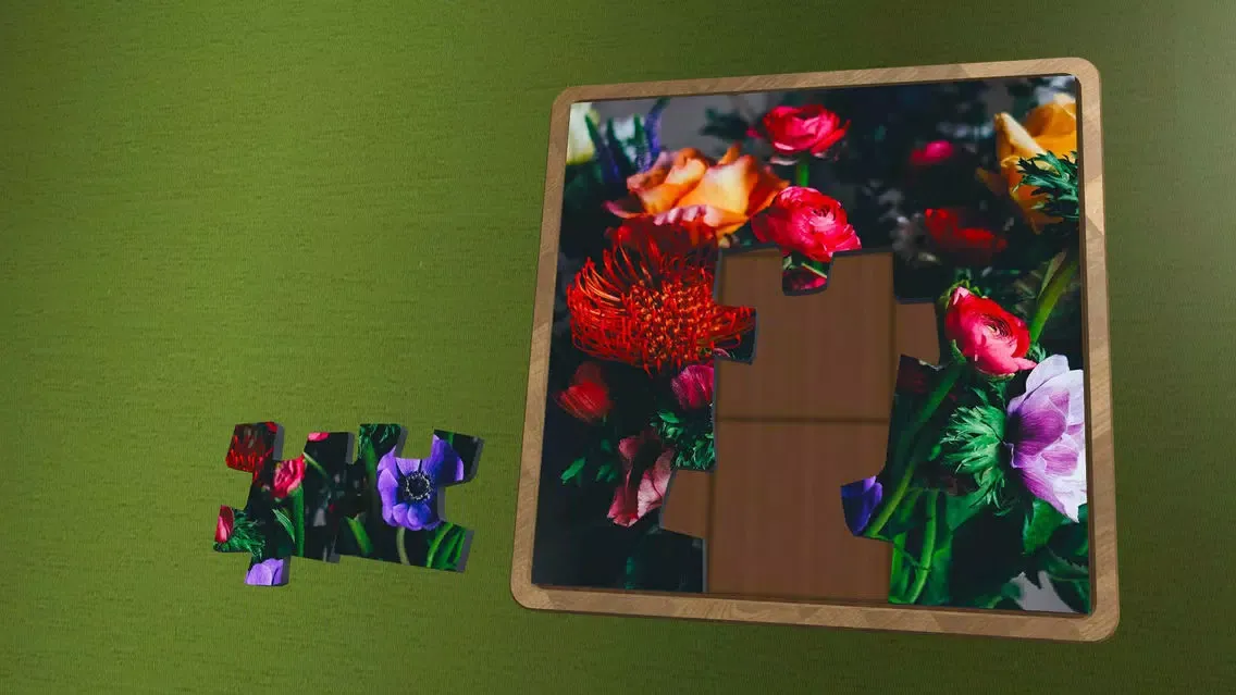 Super Jigsaws Flower Art スクリーンショット