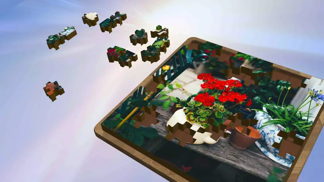Super Jigsaws Flower Art スクリーンショット