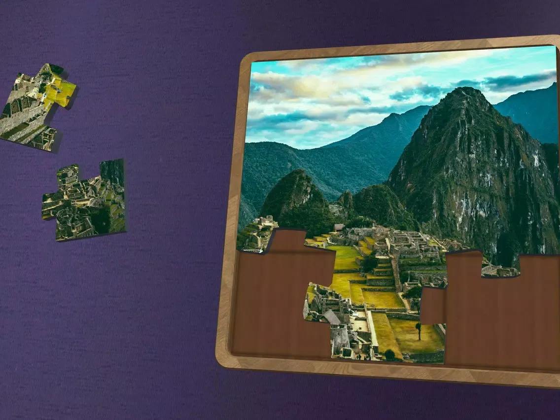 Tangkapan skrin Super Jigsaws Gigantic iPad 