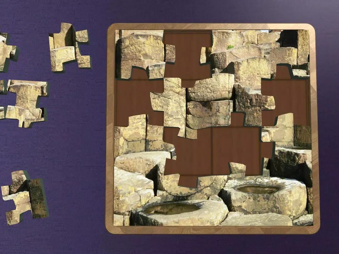 Tangkapan skrin Super Jigsaws Gigantic iPad 