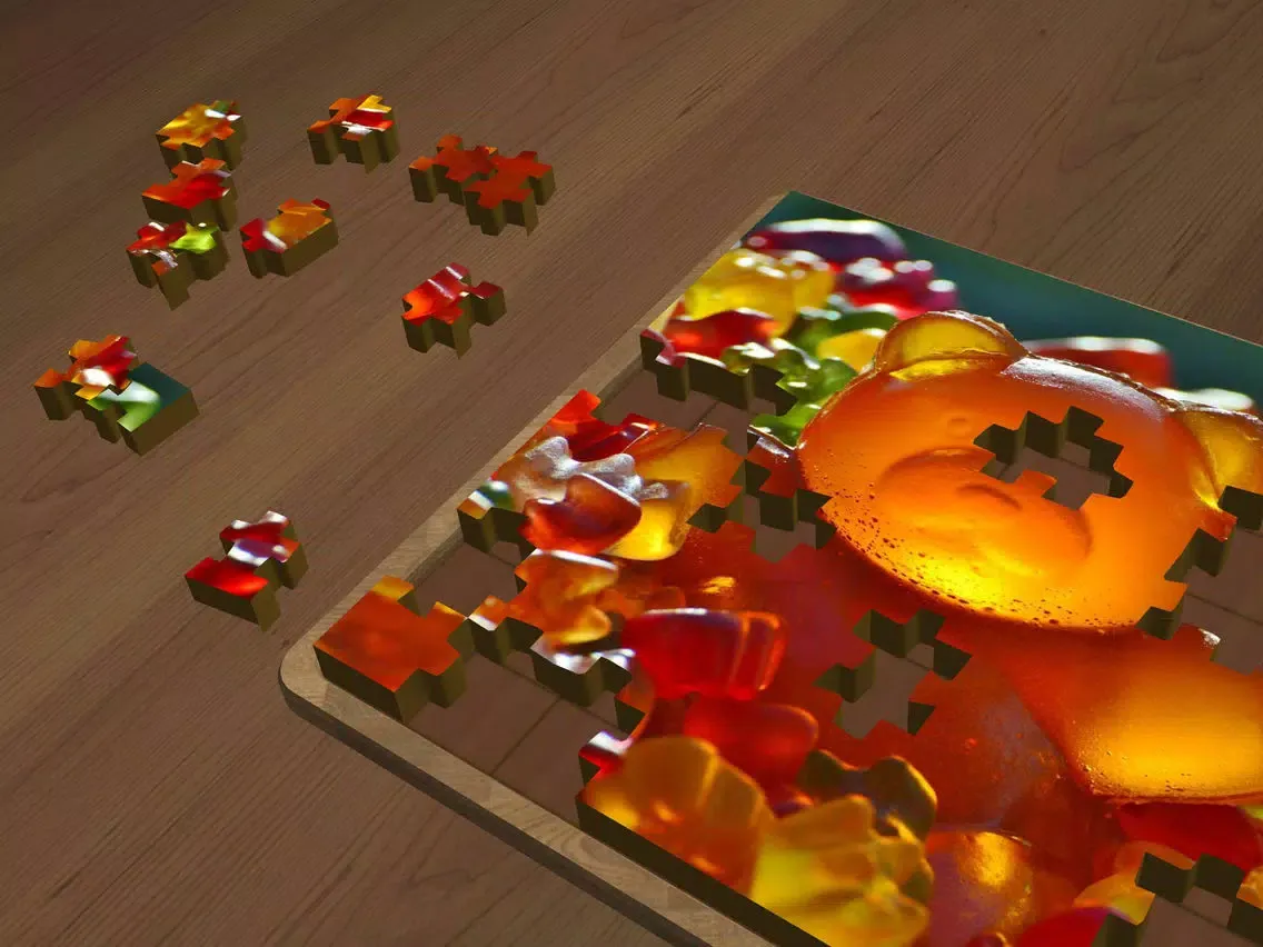 Tangkapan skrin Super Jigsaws Gigantic iPad 
