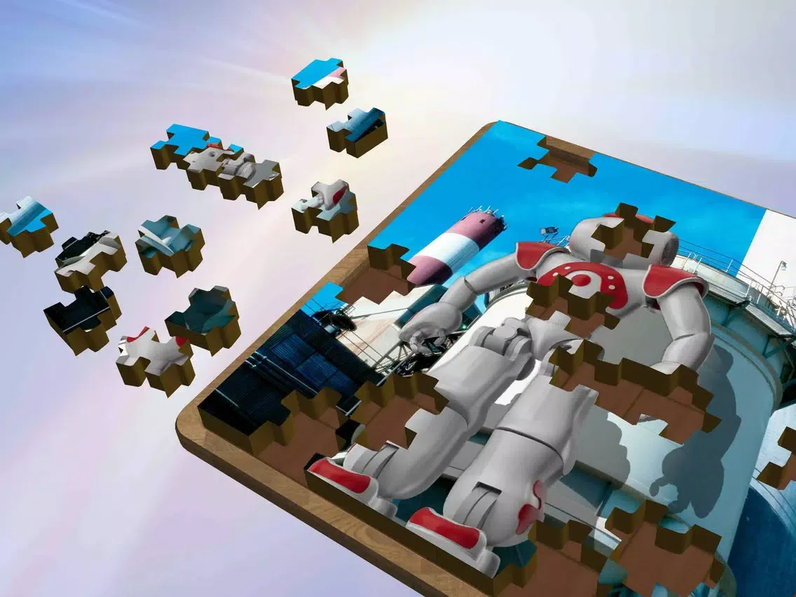 Tangkapan skrin Super Jigsaws Gigantic iPad 