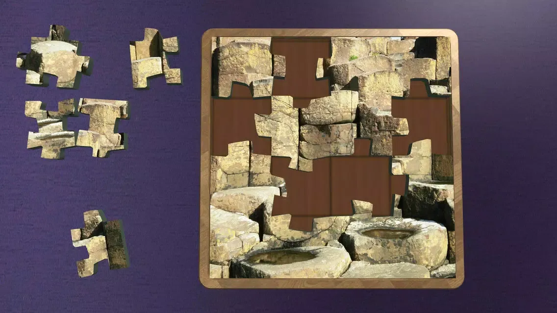 Tangkapan skrin Super Jigsaws Gigantic