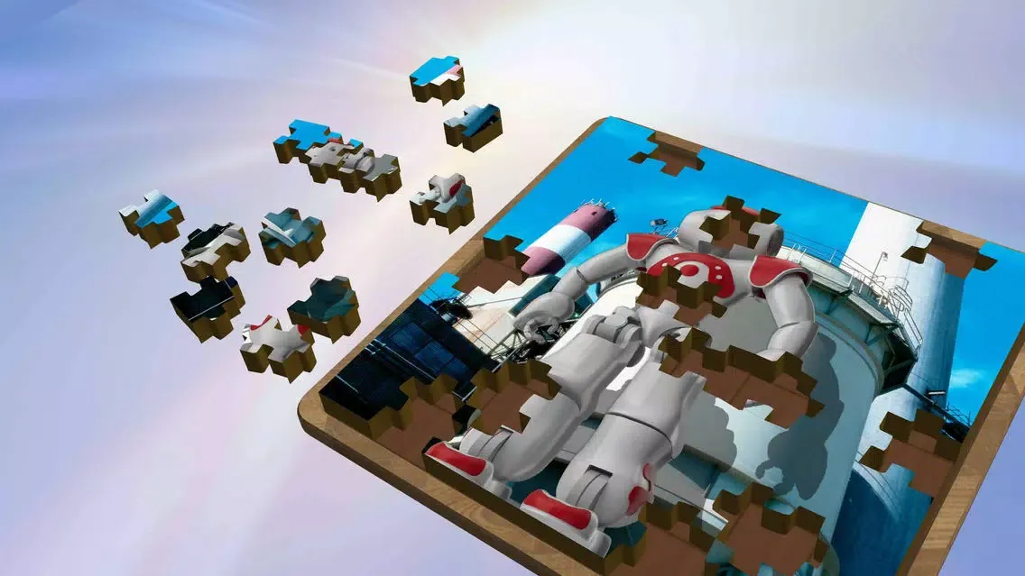 Tangkapan skrin Super Jigsaws Gigantic