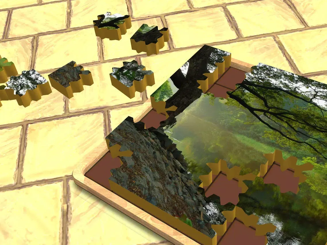 Super Jigsaws Trees iPad  Ekran Görüntüleri