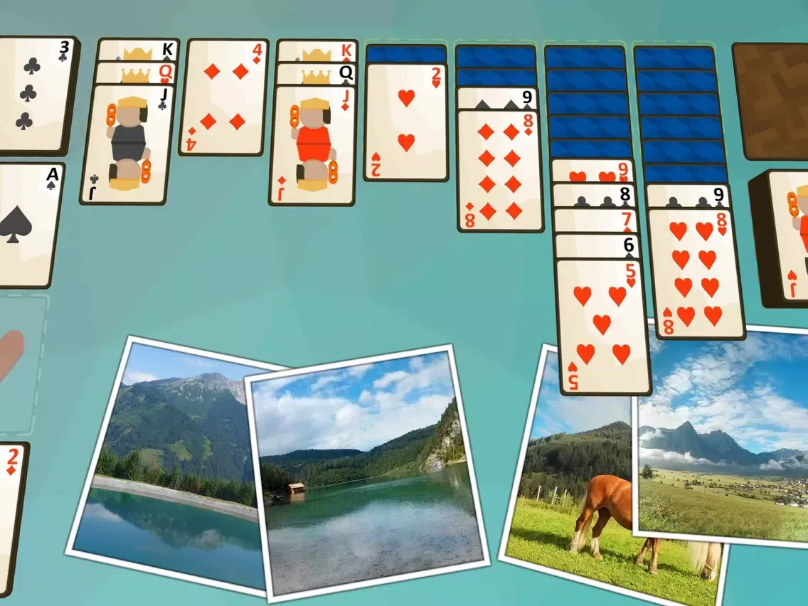 Zrzuty ekranu TriPeaks Alpine iPad 