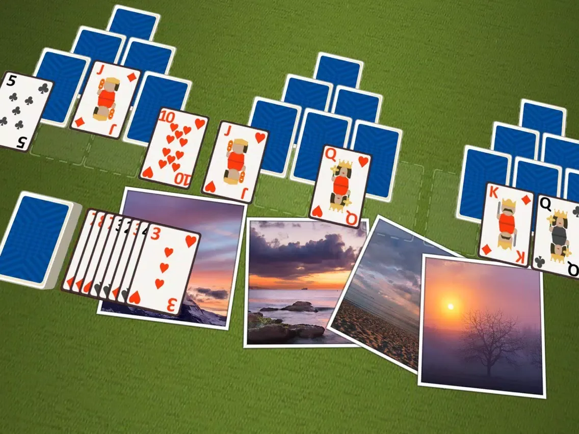 TriPeaks Clouds iPad 应用截图