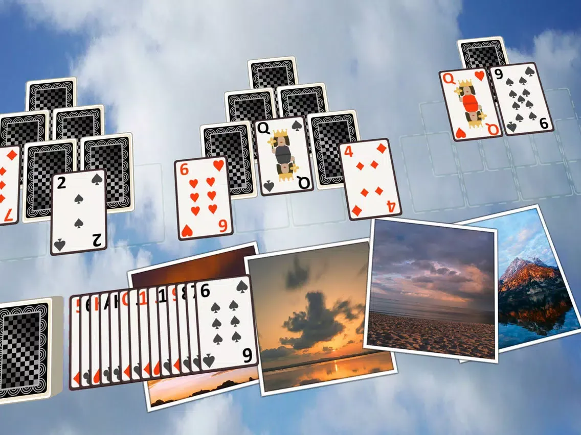 TriPeaks Clouds iPad 应用截图