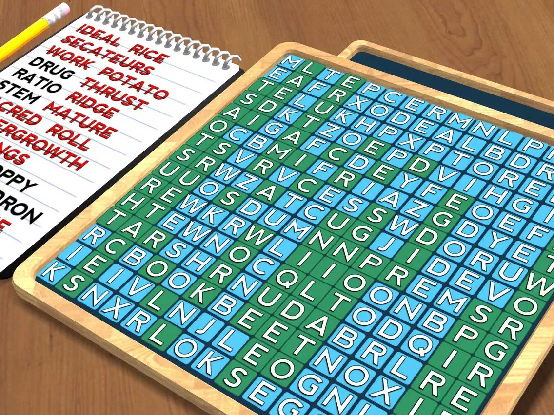 Ảnh chụp màn hình của Wordsearch Revealer Plants iPad