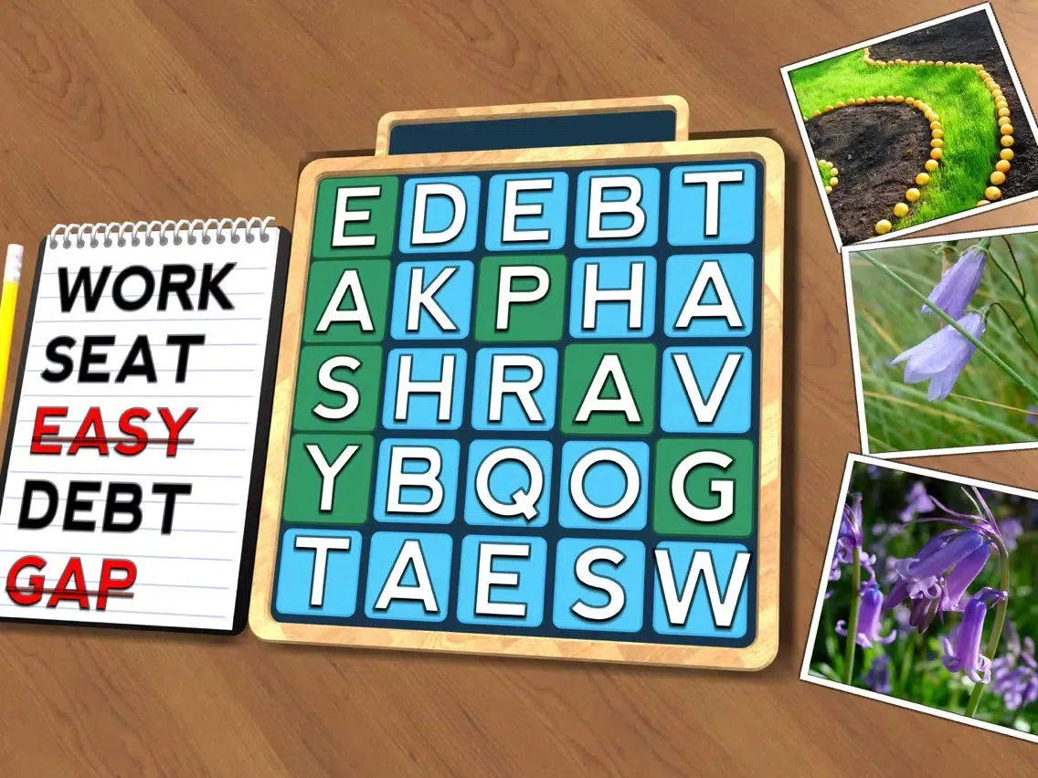 Ảnh chụp màn hình của Wordsearch Revealer Plants iPad
