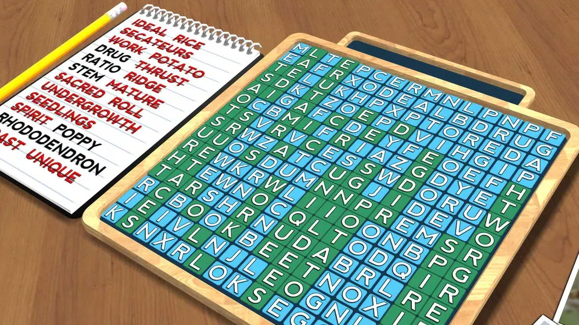 Ảnh chụp màn hình của Wordsearch Revealer Plants