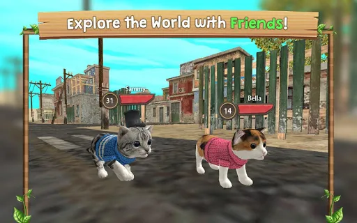 Cat Sim Online: Play with Cats Screenshots