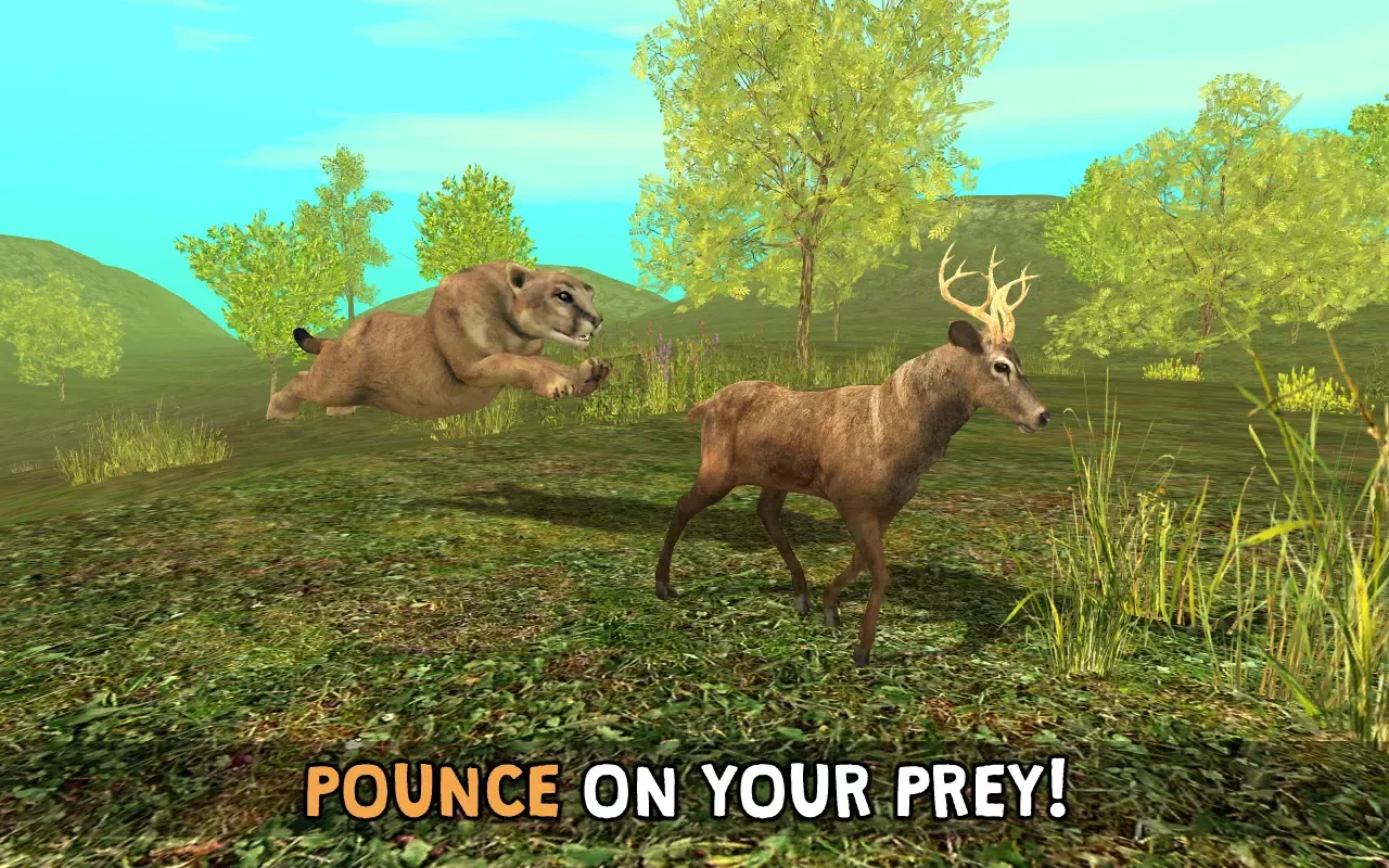 Скриншоты Wild Cougar Sim 3D