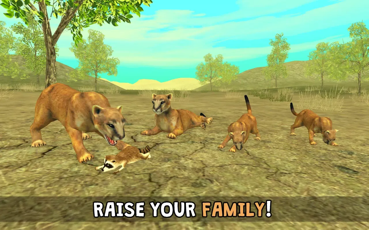 Скриншоты Wild Cougar Sim 3D
