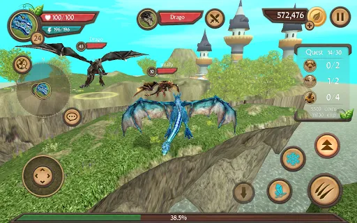 Dragon Sim Online: Be A Dragon स्क्रीनशॉट