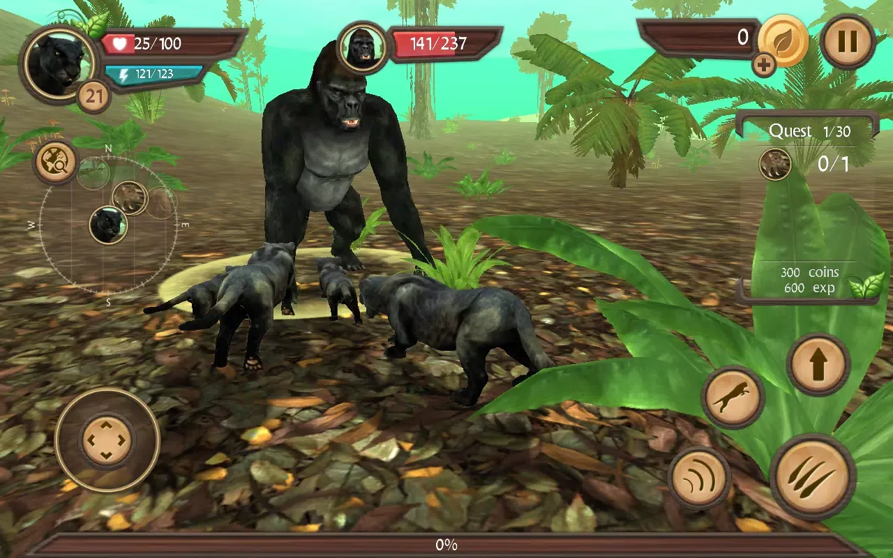 Скриншоты Wild Panther Sim 3D