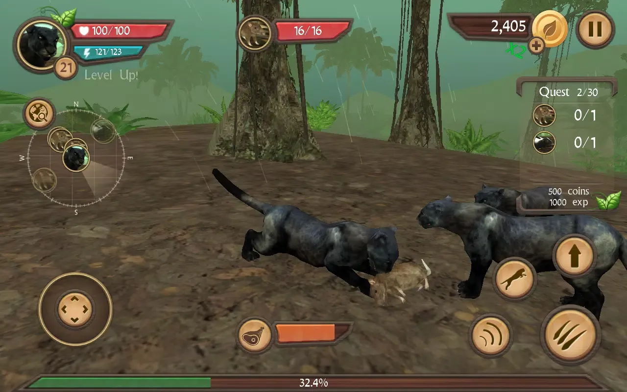 Скриншоты Wild Panther Sim 3D