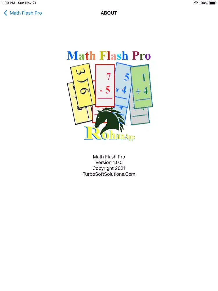 Screenshot di Math Flash Pro iPad