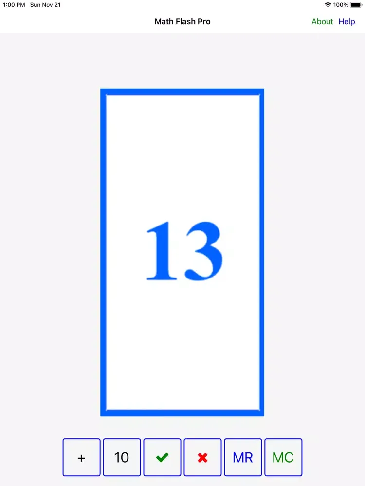Screenshot di Math Flash Pro iPad