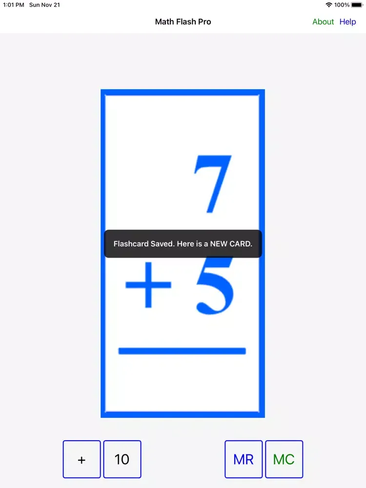 Screenshot di Math Flash Pro iPad
