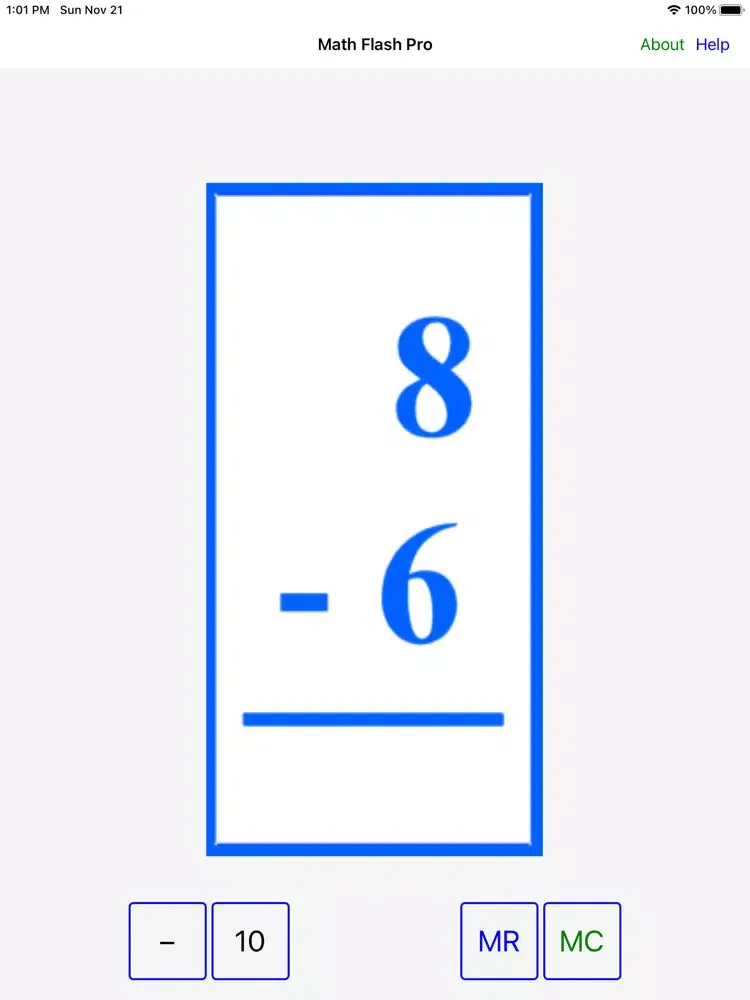 Screenshot di Math Flash Pro iPad