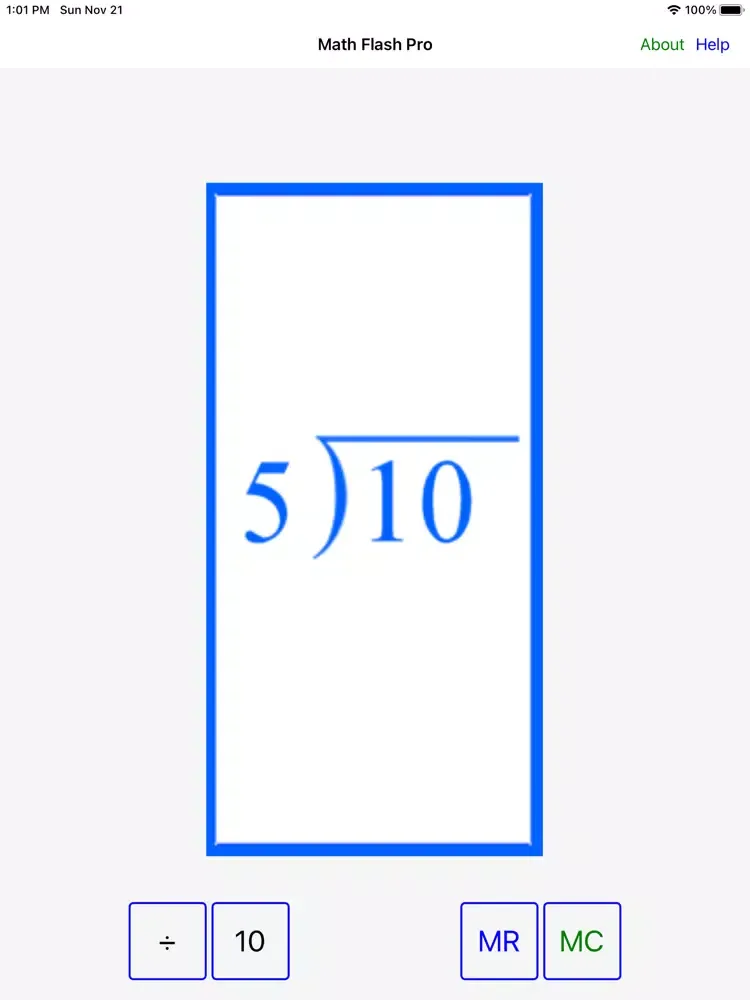 Screenshot di Math Flash Pro iPad
