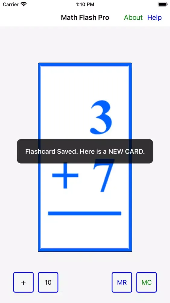 Screenshot di Math Flash Pro