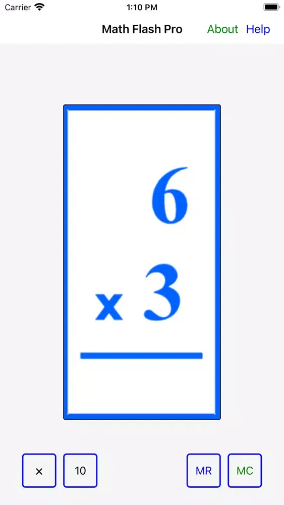 Screenshot di Math Flash Pro