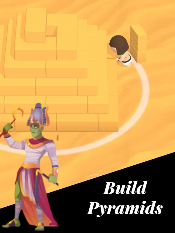 Idle Egypt Pyramid Games iPad  スクリーンショット