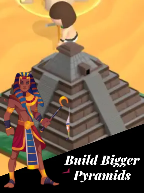 Idle Egypt Pyramid Games iPad  スクリーンショット