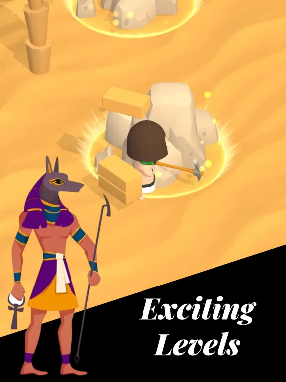 Idle Egypt Pyramid Games iPad  スクリーンショット