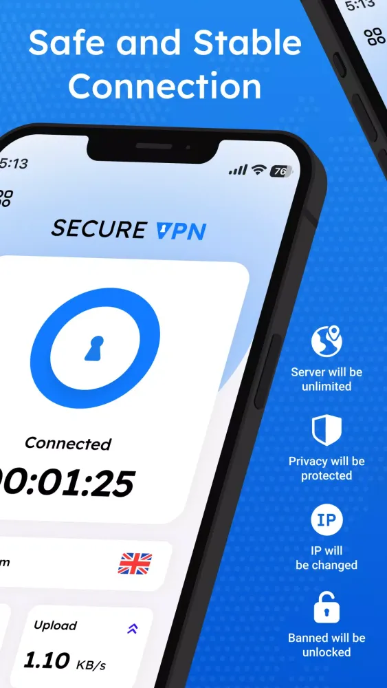 Secure VPN Turbo - Turbo VPN スクリーンショット