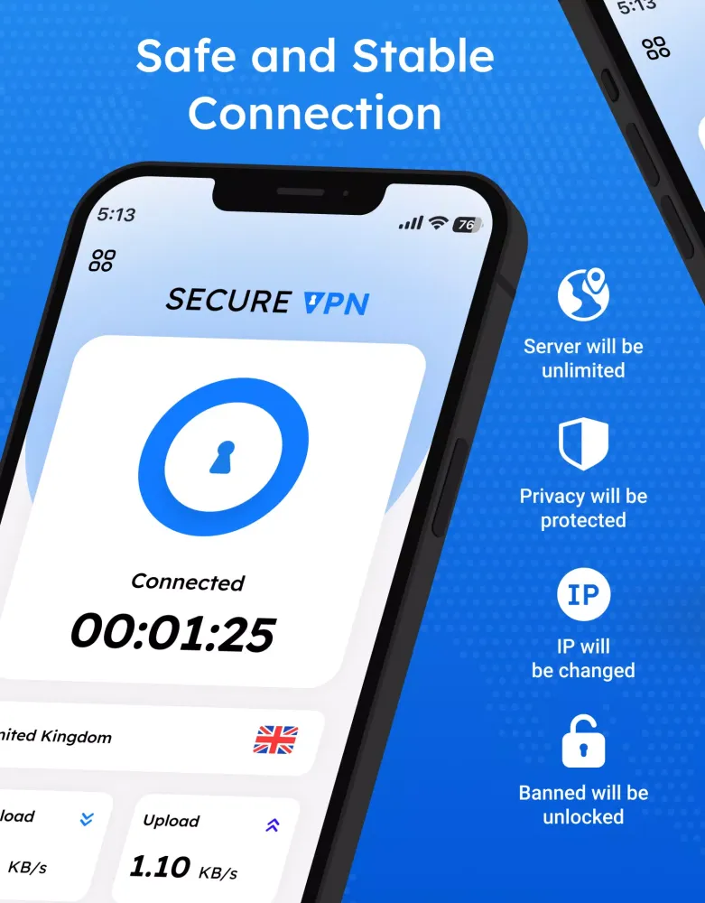 Secure VPN Turbo - Turbo VPN スクリーンショット
