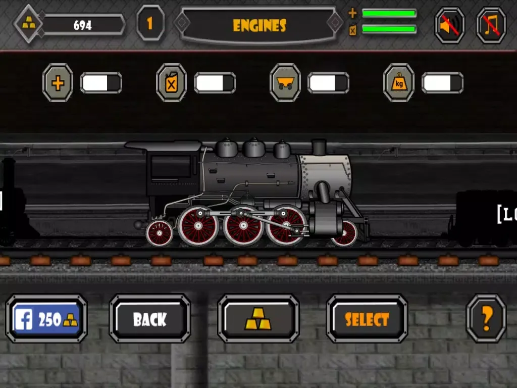 Capturas de pantalla de Rails And Metal iPad 