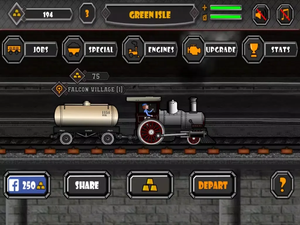 Capturas de pantalla de Rails And Metal iPad 